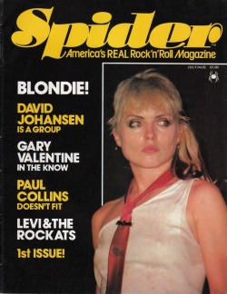 rocksbackpages:  Spider July/August 1979