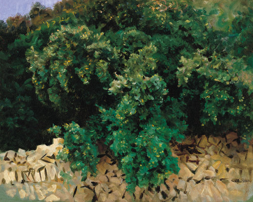 Ilex Wood, MajorcaJohn Singer Sargent (American; 1856–1925)1908 Oil on canvas © Carmen Thyssen-Borne