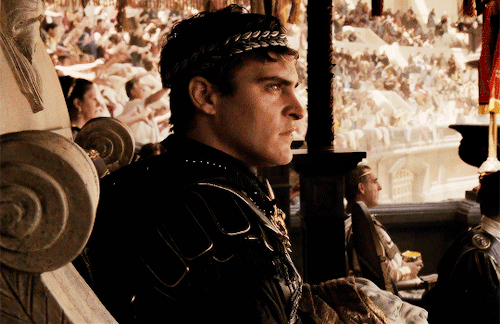 Joaquin Phoenix As Lucius Aurelius Commodus, Gladiator (2000) Dir. Ridley Scott