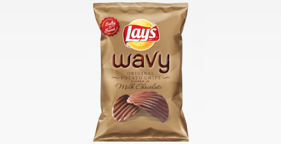 geometricdeathtrap:  sammechu:  iciclebadge:  thecakebar:  Lay’s Debuts NEW Chocolate-covered