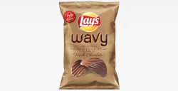 Geometricdeathtrap:  Sammechu:  Iciclebadge:  Thecakebar:  Lay’s Debuts New Chocolate-Covered