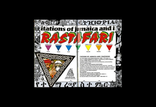 248. Faristzaddi, Mihlawhdh. Itations of Jamaica and I Rastafari. Florida: Judah Anbesa, 1997.