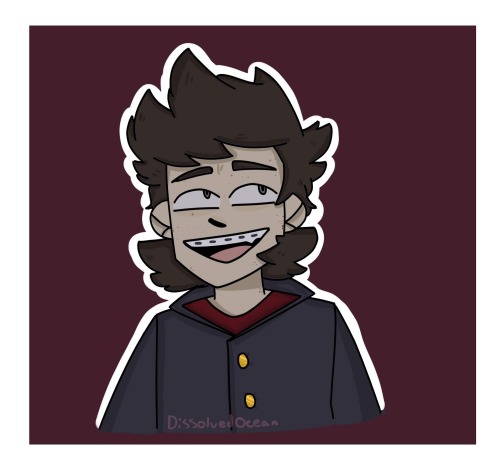 Fanart For @redpastri S Tord In Highschool Concept-