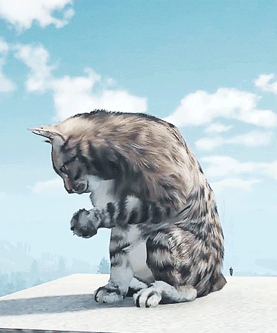 his-shining-tears:A cat in FFXV