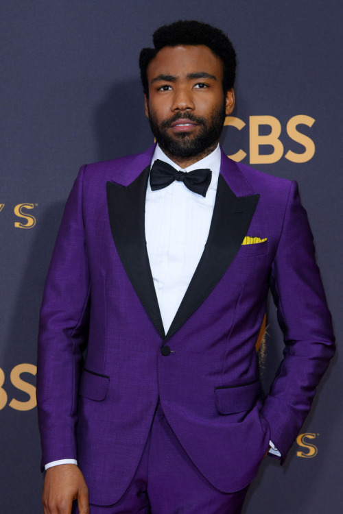 Donald Glover attends the 69th Annual Primetime Emmy Awards at Microsoft Theater on September 17, 20