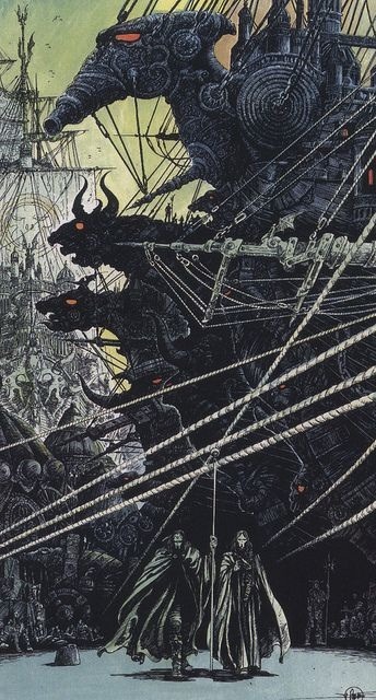 chimericalcynosure:
“ By Philippe Druillet
”