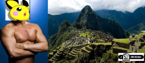 giegues: figglypuff: Who would win in a fight? Macho Pichu or Machu Picchu Unstoppable force vs. Imm