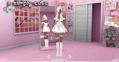 atomiclight: had so much fun making these recolors of @/littledica’s Old School CAS Room ! sadly I n