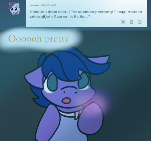 askthesubconsciousponies:  Magic Mirror on the wall, who’s the most annoying of