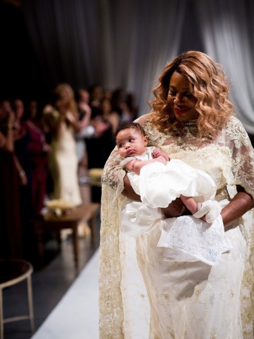 benitabuttrell:Serena Williams wedding was beautiful