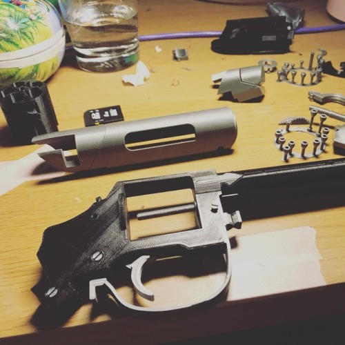 #wipweekend : Deckard’s LAPD 2019 Blaster from Blade Runner. Design by @whiskertonic / availab