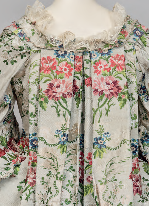 fripperiesandfobs:Robe à la française, 1760-75From Cora Ginsburg