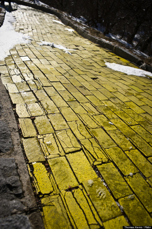 aslantedview:  Abandoned Wizard of Oz theme park (available for rent). 