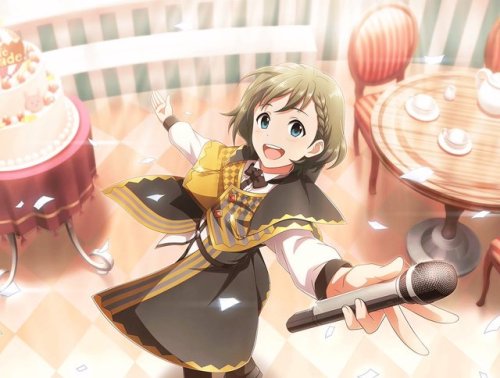 mstage-en: 「 Café Parade 」-  Initial SR/SR+ Art