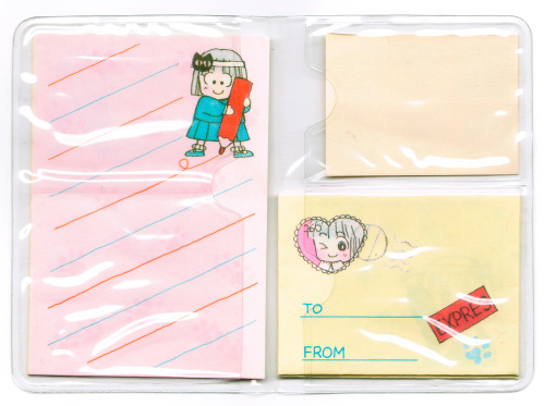 Neko Neko Fantasia &ldquo;mini letter set&rdquo; &ndash; Takada Emi (March 1988)