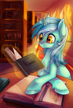 elrincondelpony:  Lyra by LimreiArt   ^w^