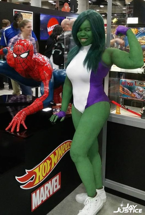  As a lifelong She-Hulk fan (I love her comics, animated & video game appearances),  cosplayer (