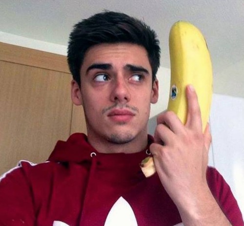 athletic-collection: Chris Mears Yes you want that big fat banana in your butthole right that why yo