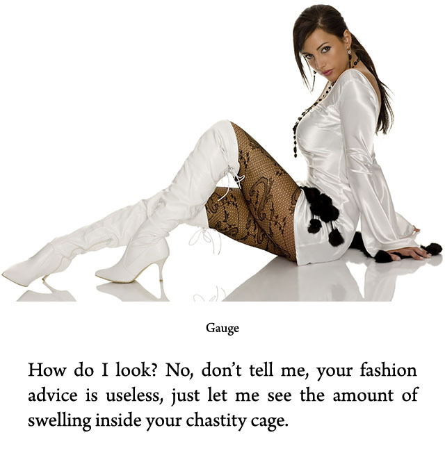 I think there is a flaw in her method. As far as I’m concerned, she could wear