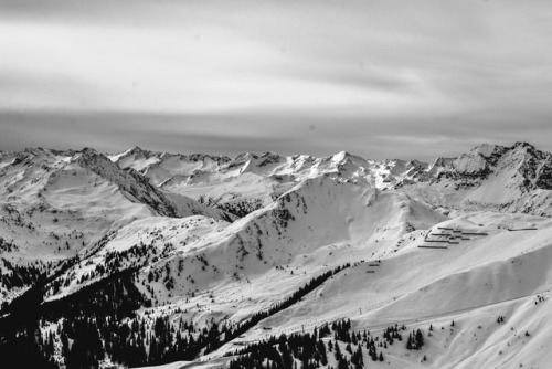 Mountain views from Kitzbuhl, Austria - February, 2017Photo by: Saskia Kovandzich