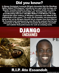 heysoo:  roselalalonde:   thenimbus:    R.I.P. Ato Essandoh    uh  https://twitter.com/AtoEssandoh   JESUS  CHRIST  THIS DUDE. 