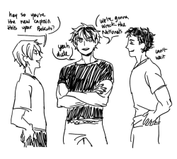 alcieart:  the truth behind bokuto’s hair