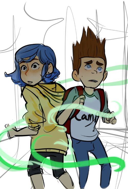 coraline meets norman on the 7th grade camping trip, multiple schools attend each year. coraline and