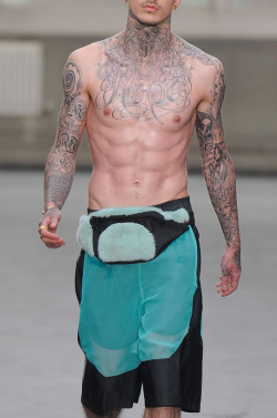 monsieurcouture:  Astrid Andersen S/S 2013 Menswear London Fashion Week