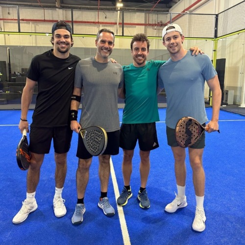 LANCE AND FERNANDO PLAYING PADEL!!!! RAISE THE ALARMS!!! STROLLONSO CANON EVENT!!!! 🚨