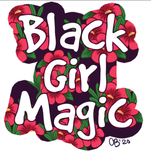 Black Girl Magic~ Stickers coming soon! Etsy  |  Instagram