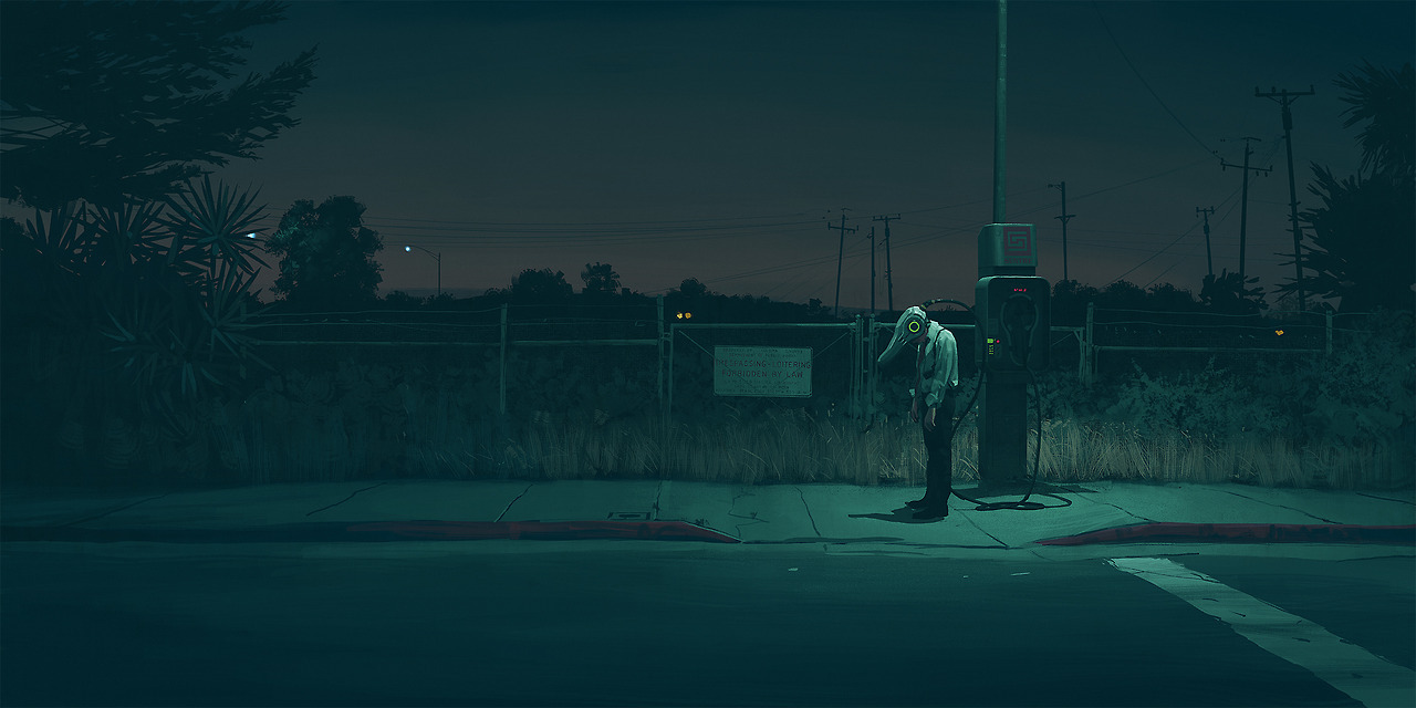 simonstalenhag: I’ve been super busy with the upcoming book The Electric State,