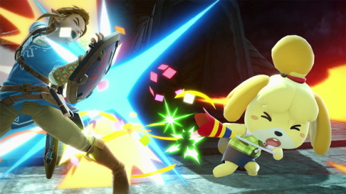 supersmashbrospics: 68: Isabelle – Super Smash Bros. Ultimate screenshots!