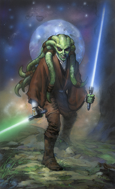 alwaysstarwars:  Gorgeous artwork by Terese Nielsen (Part 1 of 2)