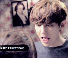 celestyeol: looks like pcy is either going to be: A) angry or B) sad for 90% of this