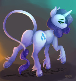 ponideathmarch:  I like the long-tailed Rarity