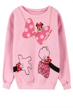 mintykat: Minnie Mouse Sweatshirt 