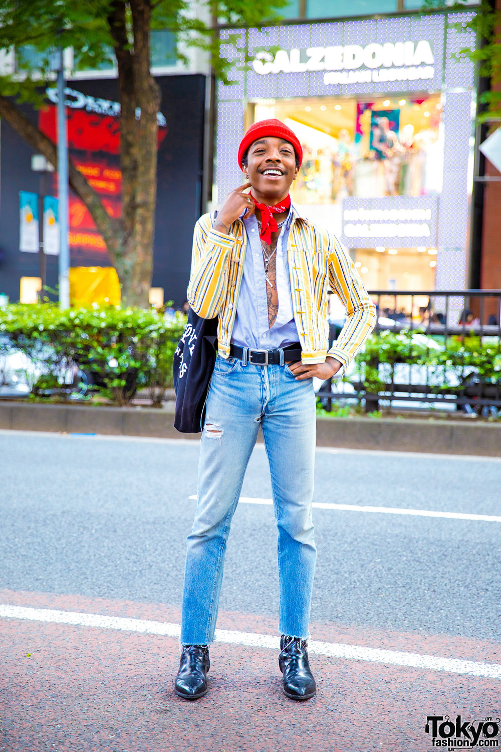 tokyo-fashion:  Tokyo-based fashion designer AGNES KRUEL on the street in Harajuku