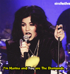 diamondsanddelrey:  Lana Del Rey and Marina