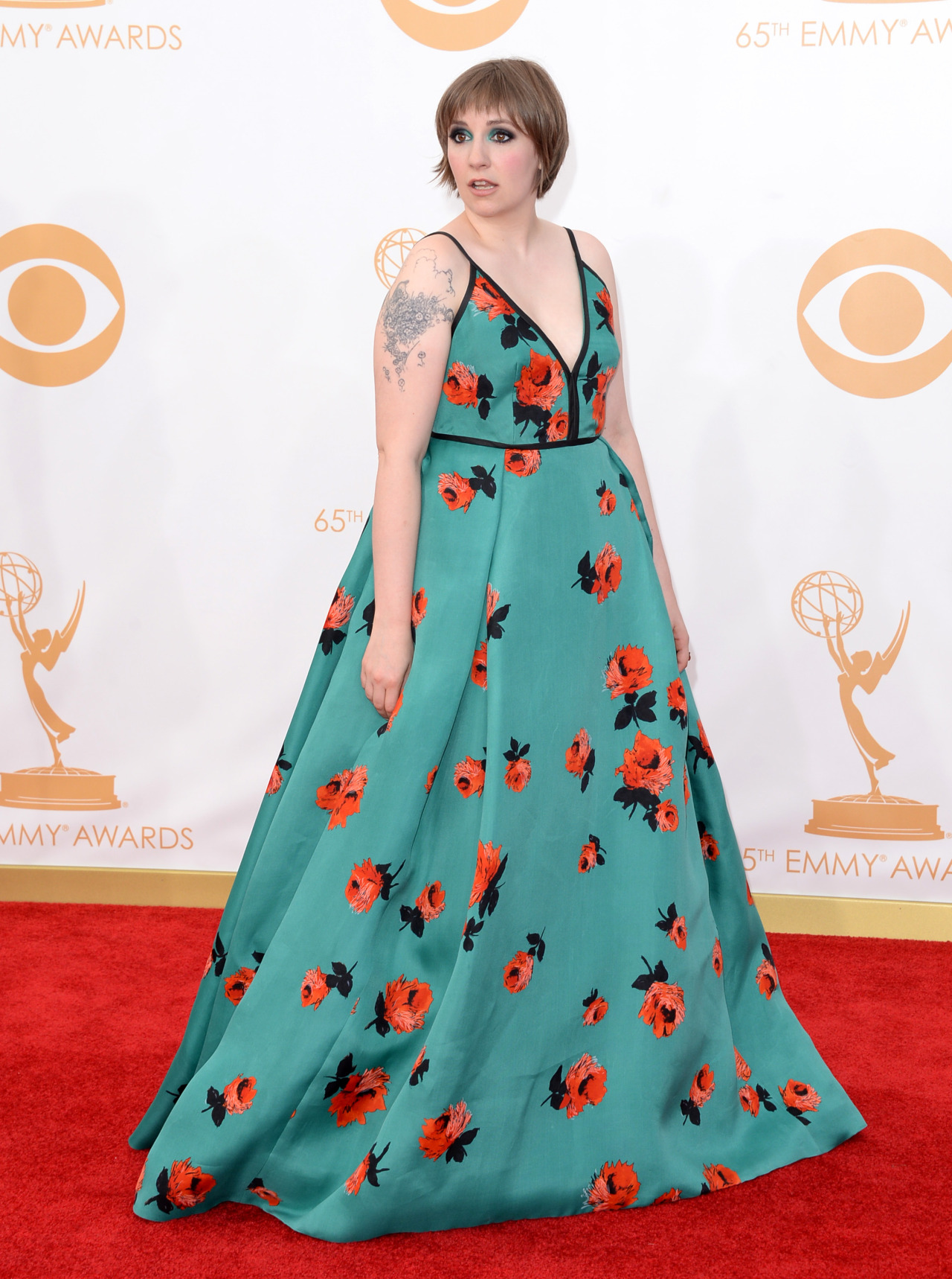 Emmys 2013
Lena Dunham in Prada