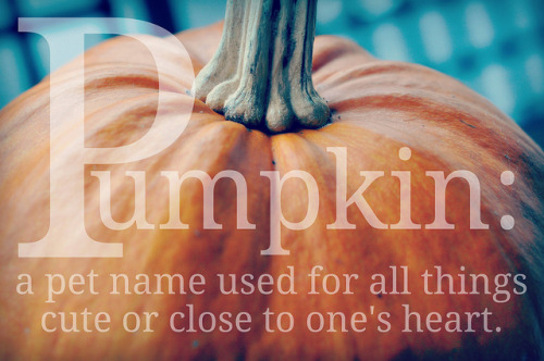 autumnrainsarethebestrains:I’m 43 and my dad still calls me Punkin.