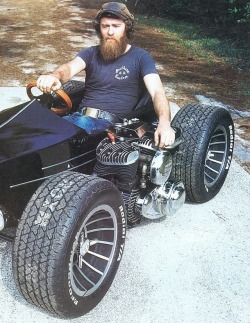 theoddrods:  A 1945 Harley Davidson combined