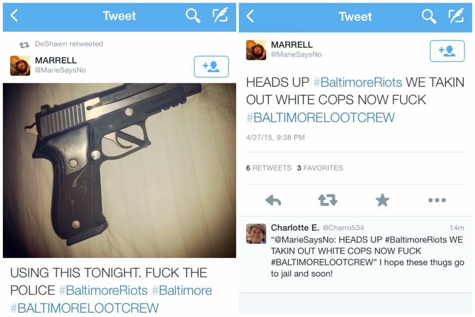 liberallogic101:  Hmmmm…  Haha what an idiot why would you blatantly post a threat