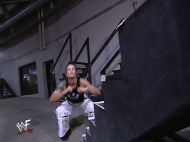 mrfearlessriot:Lita &amp; Chyna • WWF Monday Night RAW, 5/14/01