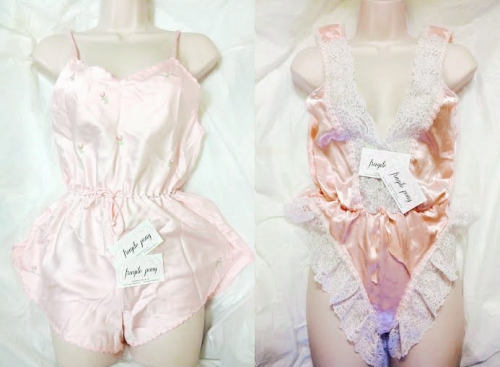 fragilepony:  Vintage Teddy Lingerie at Fragile Pony Fragile Pony 