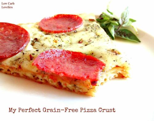 My Perfect Grain-Free Pizza CrustDitch the cauliflower crust, and the almond base, ‘coz you’ll never