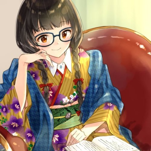 Mi_akino: &ldquo;メガネの日らしいので着物三つ編みメガネさん #眼鏡の日 https://t.co/GmhpOg6ec9&rdquo;