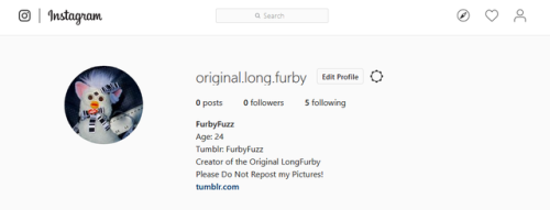 Hello little furbs!This egg has made an Instagram just for the local Furby colony dwelling in their 
