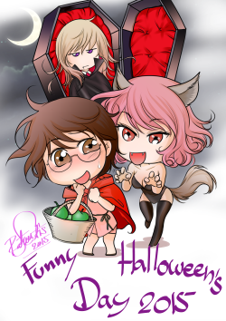 Happy Halloween guys!!Art by Ratana Satis