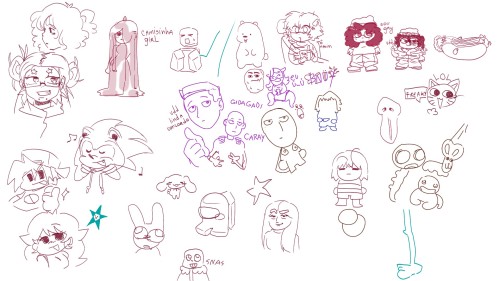 HUGEEEE Dump Of Random Fucking Doodles Don't Even Question This