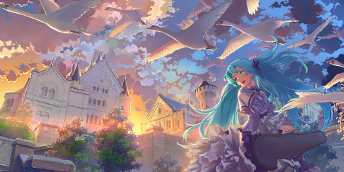 Neuschwanstein Pixiv ID: 40178919Member: Geister